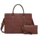 Bolsa de couro vintage LOVEVOOK impermeável para mulheres Bolsa de couro vintage LOVEVOOK impermeável para mulheres