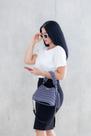 Bolsa de crochê Patuê em fio de malha modelo Laura 2.0