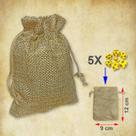 Bolsa de Dados Estilo Rústico - RPG