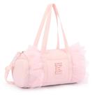 Bolsa de dança mibasies para meninas de 4 a 6 crianças, mochila rosa com letra