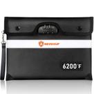 Bolsa de dinheiro à prova de fogo NEVGVUP 6200F com fechadura, resistente à água