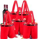 Bolsa de doces de Natal Wine Holders Santa Pants Homecube
