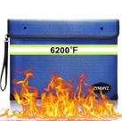 Bolsa de documentos à prova de fogo ZYMMYZ 6200 impermeável de 9 camadas Bolsa de documentos à prova de fogo ZYMMYZ 6200 impermeável de 9 camadas
