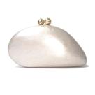 Bolsa de embreagem Evening CUXVA Acrylic Shell Marble para mulheres