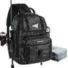 Bolsa de equipamento de pesca KastKing BaitSpace com 2 caixas de equipamento