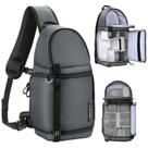 Bolsa de estilingue para câmera K&F Concept Crossbody para DSLR/SLR/sem espelho