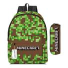 Bolsa de estudante Minecraft My World, conjunto de 2 peças, 40x30x17cm Bolsa de estudante Minecraft My World, conjunto de 2 peças, 40x30x17cm