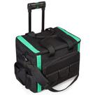 Bolsa de ferramentas Amazon Basics Lighted Roller 20 bolsos preta