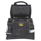 Bolsa de ferramentas Custom Leathercraft 5833 Ballistic Poly 9 Pocket