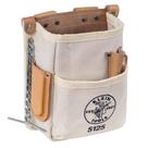 Bolsa de ferramentas Klein Tools 5125 em lona e couro com 5 bolsos