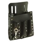 Bolsa de ferramentas Klein Tools 5127 em couro de 6 bolsos
