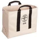 Bolsa de ferramentas Klein Tools 5156 Canvas de dupla camada de 19 polegadas