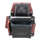 Bolsa de ferramentas Occidental Leather 3 Pouch Pro Fastener Black Bolsa de ferramentas Occidental Leather 3 Pouch Pro Fastener Black