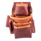 Bolsa de ferramentas Occidental Leather 4 Pouch Pro Fastener Bag Left Hand Bolsa de ferramentas Occidental Leather 4 Pouch Pro Fastener Bag Left Hand