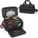 Bolsa de ferramentas tática de tecido Oxford de grande capacidade preta Bolsa de ferramentas tática de tecido Oxford de grande capacidade preta