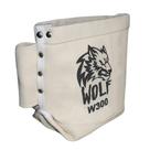 Bolsa de ferramentas WOLF Canvas Tunnel Belt Loop 5x10x9in Tradesman Bolsa de ferramentas WOLF Canvas Tunnel Belt Loop 5x10x9in Tradesman