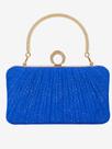 Bolsa de Festa Brilho Glamour Fecho Anel Cravejado