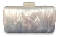 Bolsa de Festa Clutch Acrílico Perolada Cores Variadas