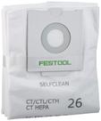 Bolsa de filtro Festool 496187 Selfclean para CT 26 (5 unidades) Bolsa de filtro Festool 496187 Selfclean para CT 26 (5 unidades)