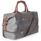 Bolsa de Fim de Semana MyMeaLivos - Bolsa de Viagem em Canvas Cinza