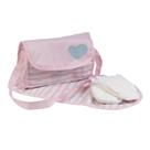 Bolsa de fraldas Adora Baby Doll com trocador e 2 fraldas