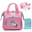 Bolsa de fraldas Baby Doll HappyVK com trocador e acessórios