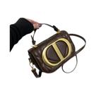 Bolsa De Fraldas De Couro Feminina Vintage Minimalista Transversal Grande Capacidade Organizador Bolsa De Fraldas De Couro Feminina Vintage Minimalista Transversal Grande Capacidade Organizador