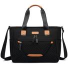 Bolsa de Fraldas FHELAD Large Preta com Compartimento para Laptop