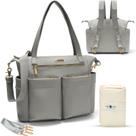 Bolsa de Fraldas Tote Miss Fong - Mochila de Couro para Bebê Bolsa de Fraldas Tote Miss Fong - Mochila de Couro para Bebê