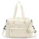 Bolsa de fraldas Tuwubi, sacola de viagem grande com estojo de chupeta branca