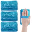 Bolsa de gelo Gel Beads HI FINE CARE Hot Cold 3 peças azul