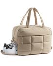 Bolsa de ginástica BAGSMART para mulheres resistente à água Weekender Camel