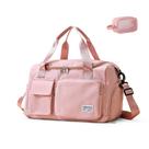 Bolsa de ginástica BEULPTN rosa impermeável para mulheres