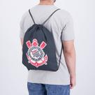 Bolsa de Ginástica Corinthians Jogai Por Nós Preta