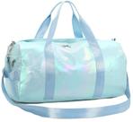 Bolsa de Ginástica Esportiva com Bolso Impermeável para Sapatos - Dobrável e com Porta-Ar - Verde