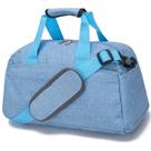 Bolsa de ginástica Ineetatu de 14 polegadas pequena para mulheres e homens azul claro