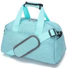 Bolsa de ginástica Ineetatu de 14 polegadas pequena para mulheres e homens verde claro