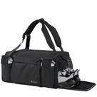 Bolsa de ginástica Kookoomia para homens com 2 porta-garrafas atualizados, preta