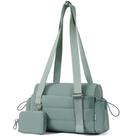 Bolsa de ginástica Roulens, bolsa de ginástica pequena para mulheres, conjunto de 2 com compartimento úmido