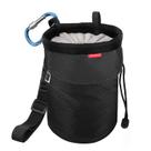 Bolsa de giz MoKo com cordão para escalada em rocha com bolso com zíper