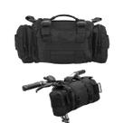 Bolsa de guidão BraveHawk OUTDOORS Bike 900D Nylon 6L preta