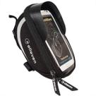 Bolsa De Guidão Com Visor Case Capa Bolsinha Bicicleta Resistente Suporte Mapa Gps Skin Sport