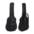 Bolsa de guitarra acústica PPOPPO para 40 41 42 polegadas com estofamento preto
