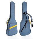 Bolsa de guitarra elétrica MUZNOTE acolchoada com alça de pescoço azul 107 cm