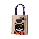Bolsa De Halloween Em TNT: Saco De Doces De Abóbora Para O Festival Fantasma, Adereço De Decoração E