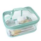 Bolsa de higiene ANEMEL portátil impermeável transparente verde