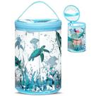 Bolsa de higiene com loção transparente Sanwuta Beach Gifts à prova d'água