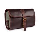 Bolsa de higiene de couro suspensa LEATHER VILLAGE Vintage Cherry Bolsa de higiene de couro suspensa LEATHER VILLAGE Vintage Cherry