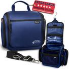 Bolsa de higiene de viagem AvaJex extra grande impermeável para homens/mulheres