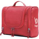 Bolsa de higiene de viagem Bago X-Large impermeável para mulheres/homens vermelha